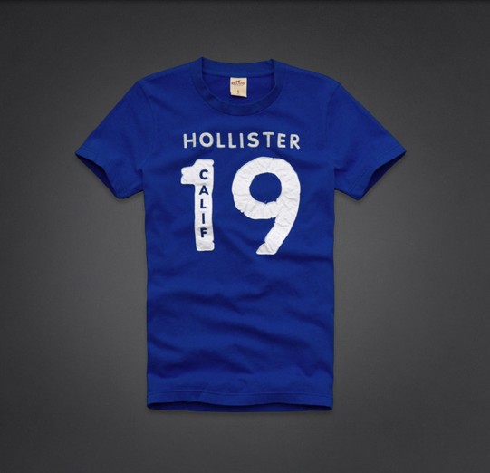 Hollister Hombres De Cuello Redondo Corto Remera HCO3980